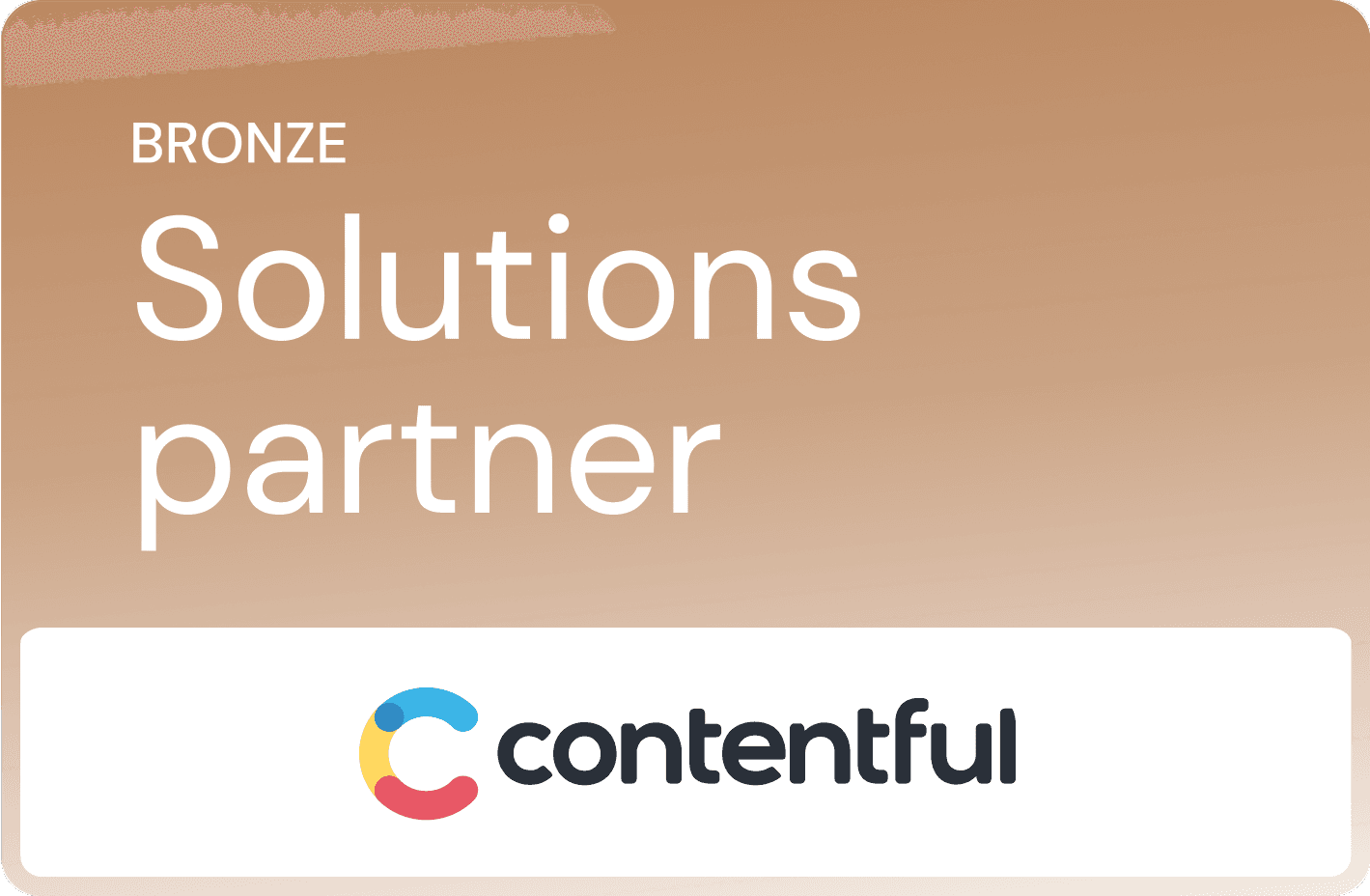 Contentful Bronze Partners